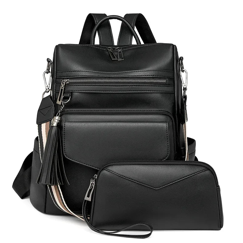 Sac à Dos Pour Femme Avec Portefeuille